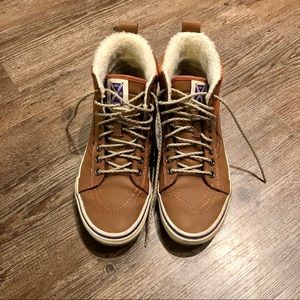 Vans Fur Lined High Tops - 7